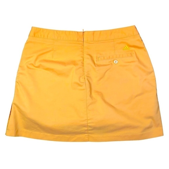 Adidas golf skort apricot orange 10 - Picture 2 of 6